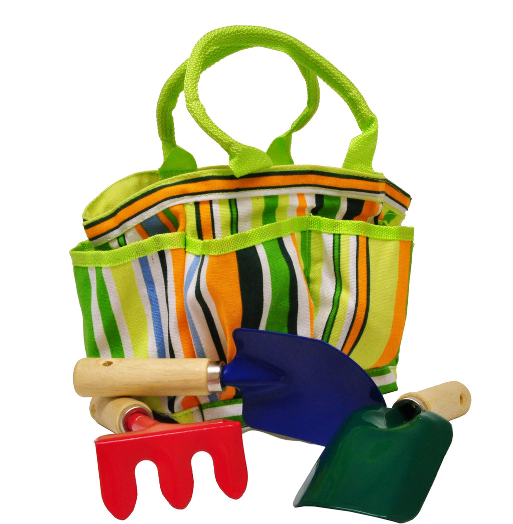 Kids Garden Tools Set with Tote