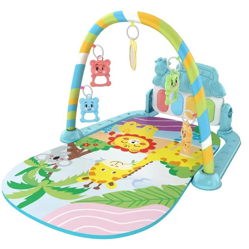 Baby tummy time play mat