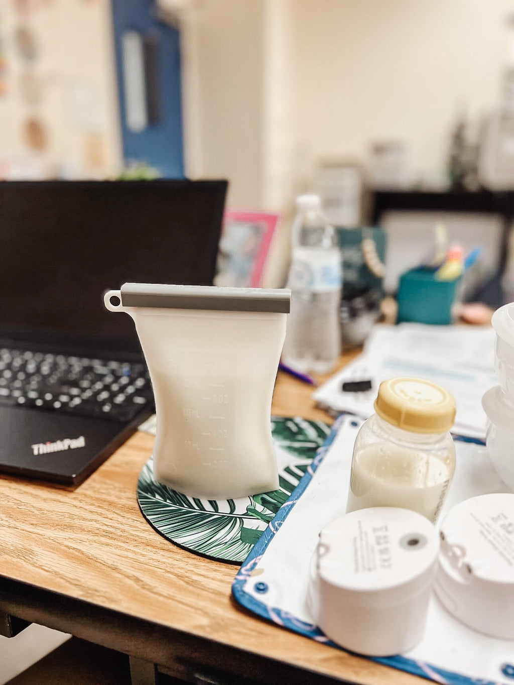 Junobie Infant/Toddler Milk & Snack Storage Bags 4-Pack Bundle