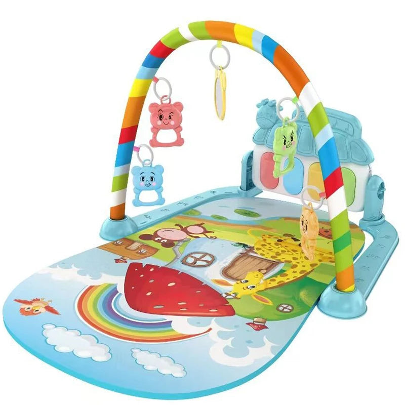 Baby tummy time play mat