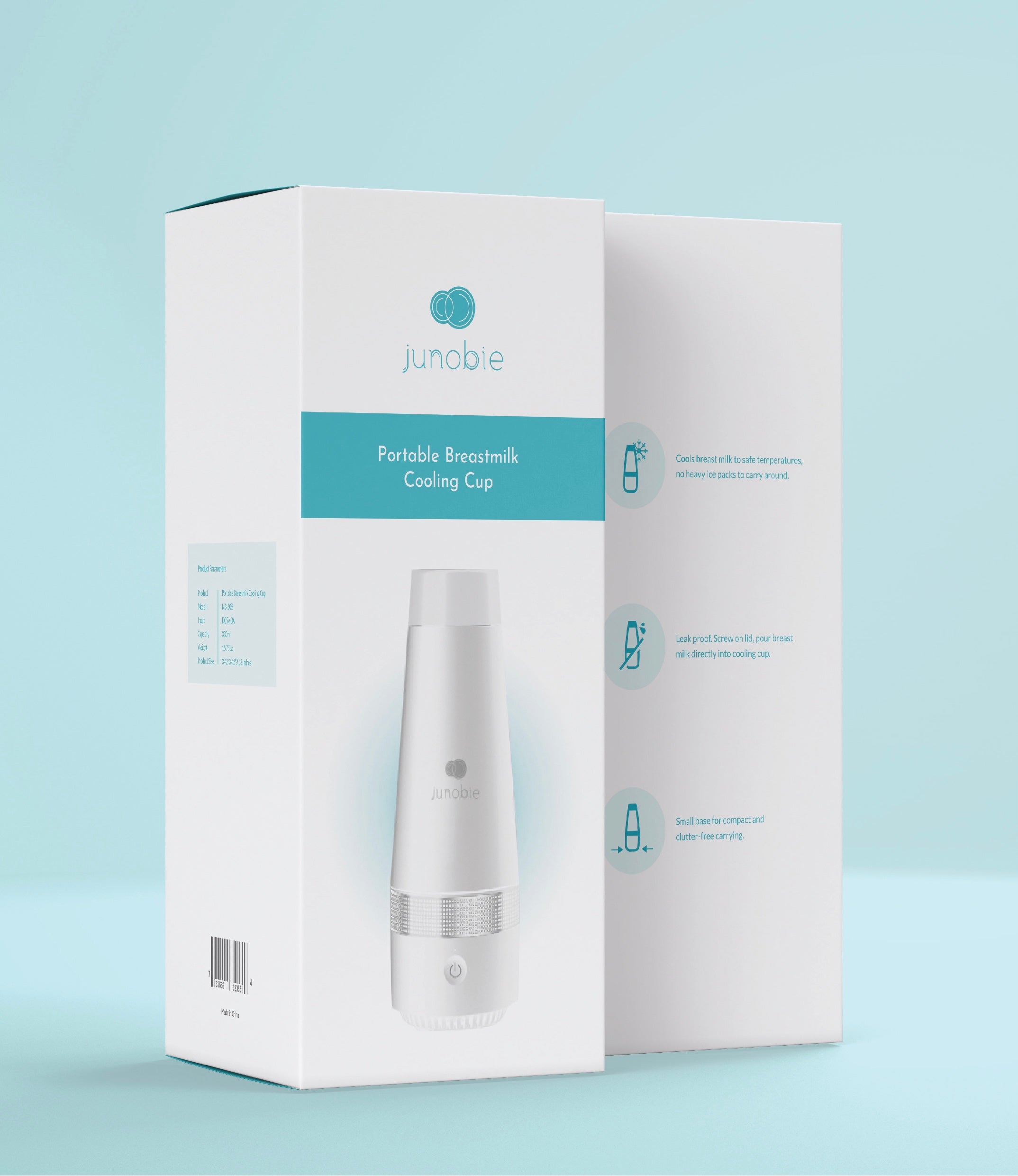 Junobie Formula & Breastmilk Bottle Warmer & Cooler Cup