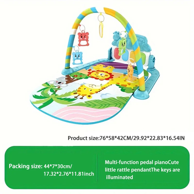 Baby tummy time play mat