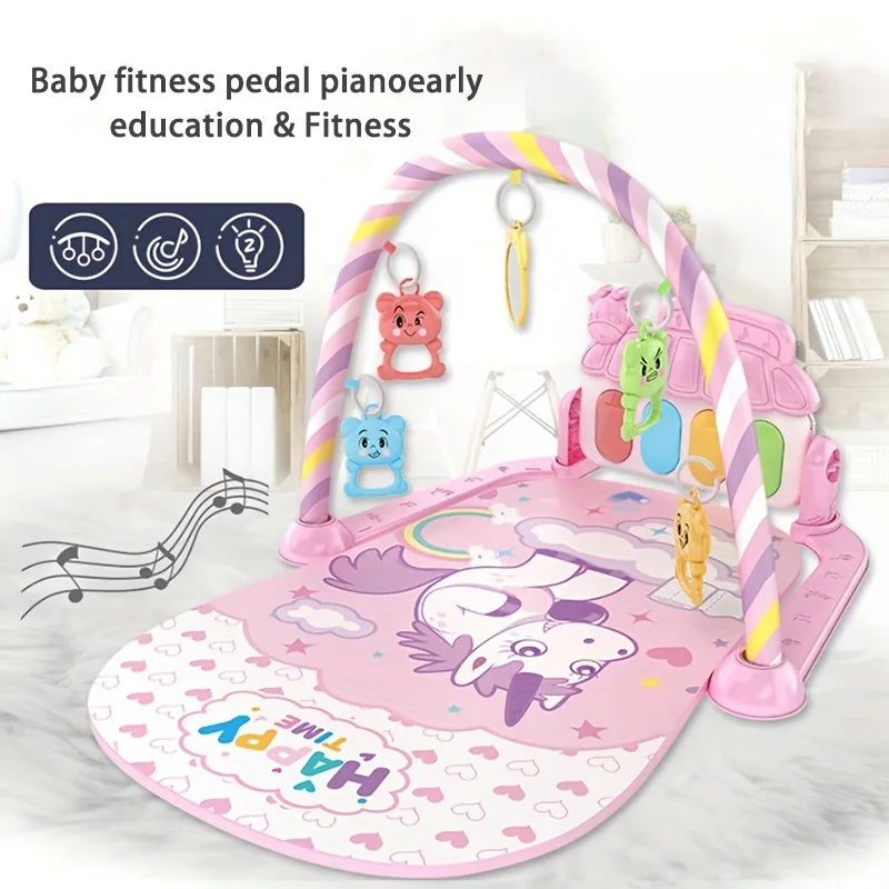 Baby tummy time play mat